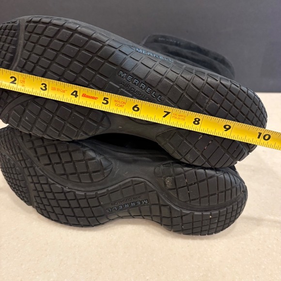 Merrell Encore Divine Midnight Black Suede Boots Women 7.5 Primaloft Polartec - Picture 16 of 16